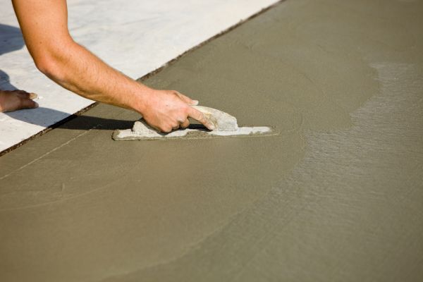Cement Installation in Broken Arrow