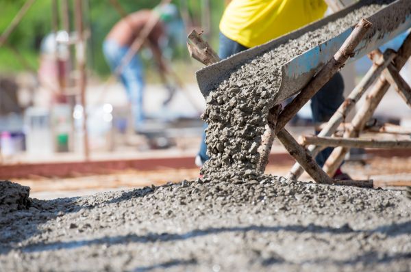 Cement Pouring in Broken Arrow