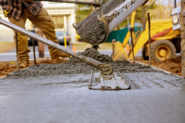 Concrete Patio Pouring in Broken Arrow