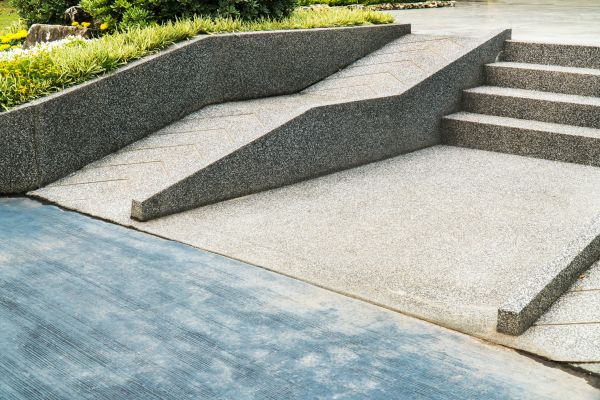 Concrete Ramp Installation in Broken Arrow