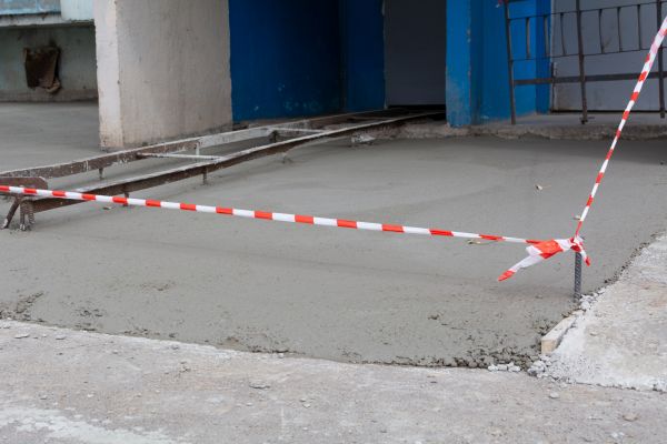 Garage Concrete Replacement in Broken Arrow