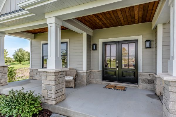 Concrete Porch Construction in Broken Arrow