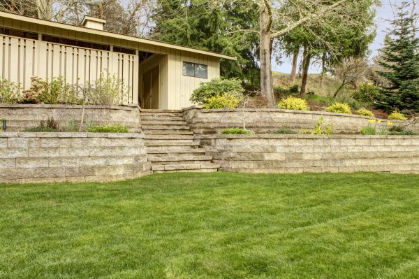 Retaining Wall Construction in Broken Arrow