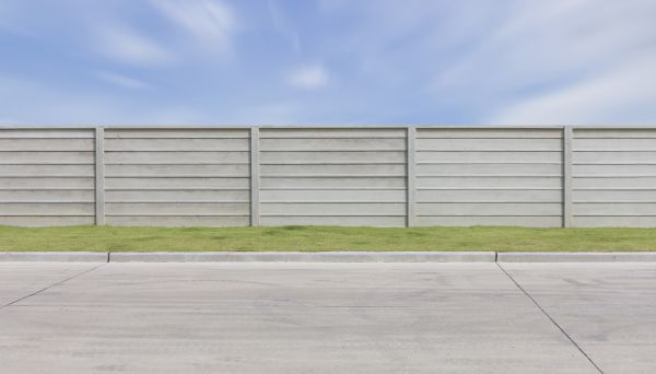 Concrete Fence Installation in Broken Arrow