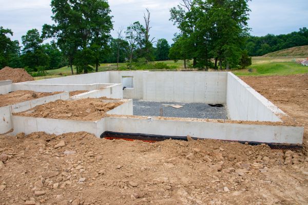 Basement Foundation Pouring in Broken Arrow