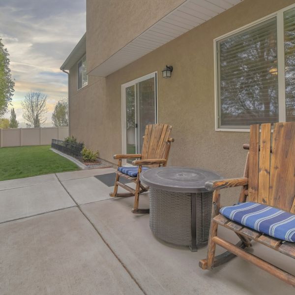 Backyard Slab Construction in Broken Arrow