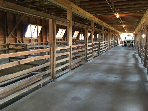 Barn Slab Construction in Broken Arrow