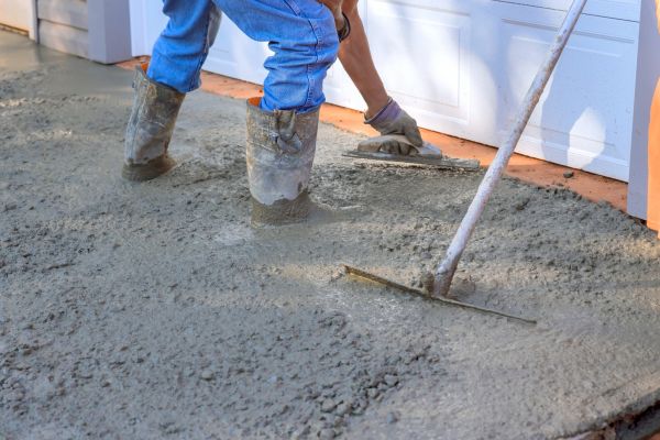 Driveway Slab Construction in Broken Arrow