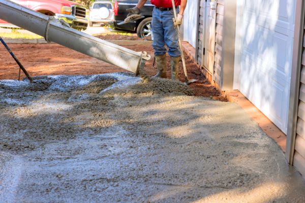 Driveway Slab Laying in Broken Arrow