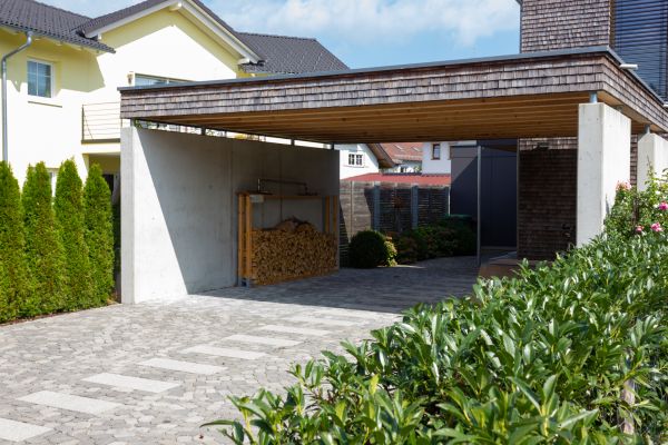 Carport Pad Construction in Broken Arrow