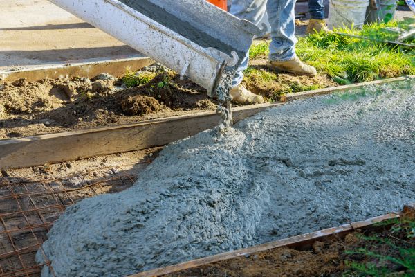 Driveway Concrete Pouring in Broken Arrow