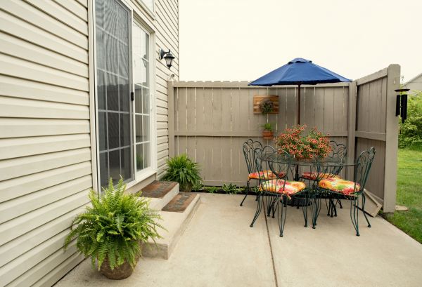Patio Slab Installation in Broken Arrow