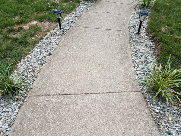 Cost of Cement Path Construction in Broken Arrow